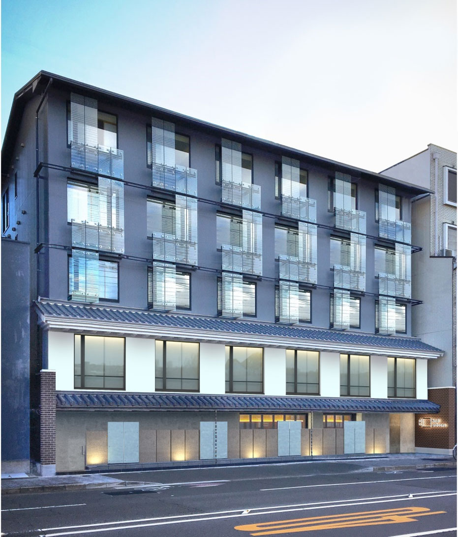 ホテル・アンドルームス京都七条の外観イメージ