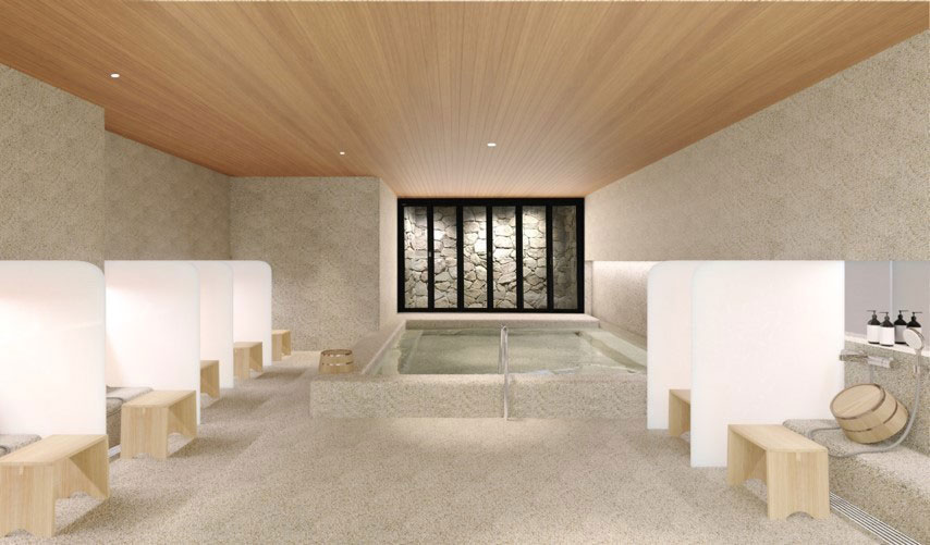 ホテル・アンドルームス京都七条の大浴場イメージ