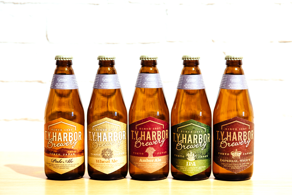 2021年5月31日まで（※予定）のキャンペーンでプレゼント対象となっているT.Y.HARBOR Breweryのボトルビール（※液種選択は不可）