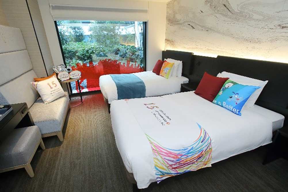 三井ガーデンホテル豊洲ベイサイドクロス　「キッザニア」の15周年を記念したコンセプトルーム、1室限定で販売