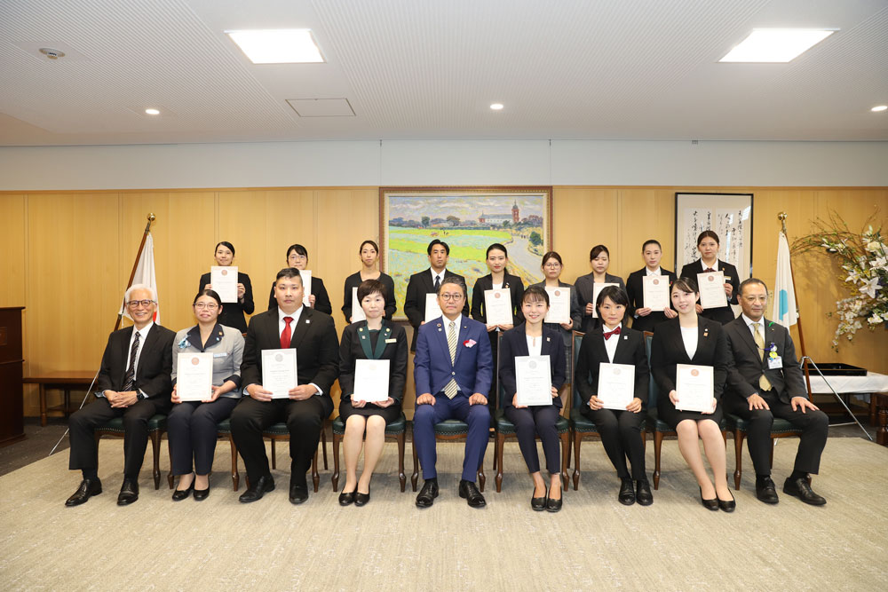 長崎県　新たに16人が長崎コンシェルジュとして認定