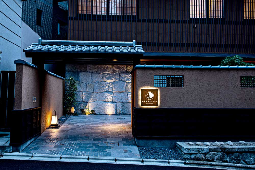 京都の町屋を思わせる佇まい