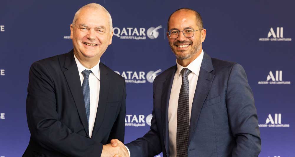 カタール航空　カタール航空とアコーそれぞれの会員サービスでパートナーシップの強化を発表