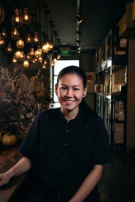 「アジアの最優秀女性シェフ賞」を受賞したシンガポールのレストラン「ローラ」（Lolla）のジョアン・シイ（Johanne Siy）シェフ