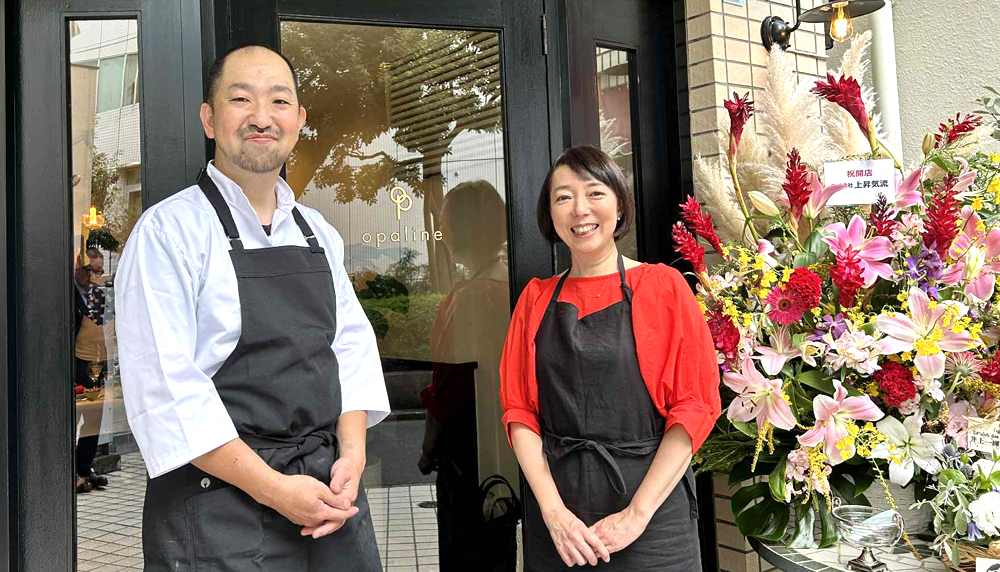 「メゾン ポール・ボキューズ」元料理長・入砂氏、恵比寿に「opaline(オパラン)」開業!