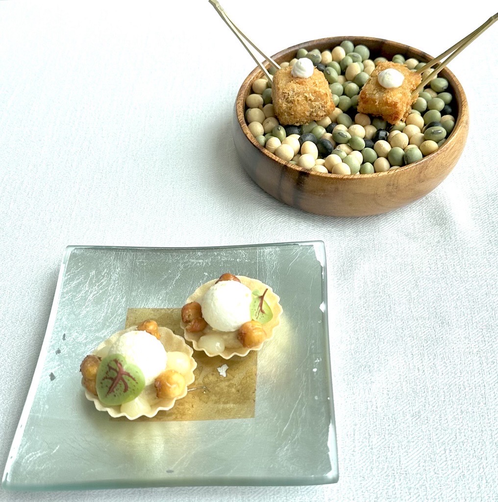 コラボレーションガラディナーのアミューズ・ブーシュ