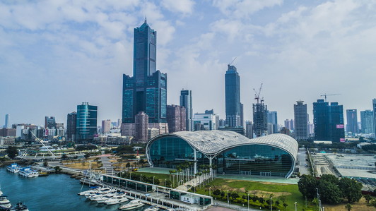 台湾の南部に位置する高雄