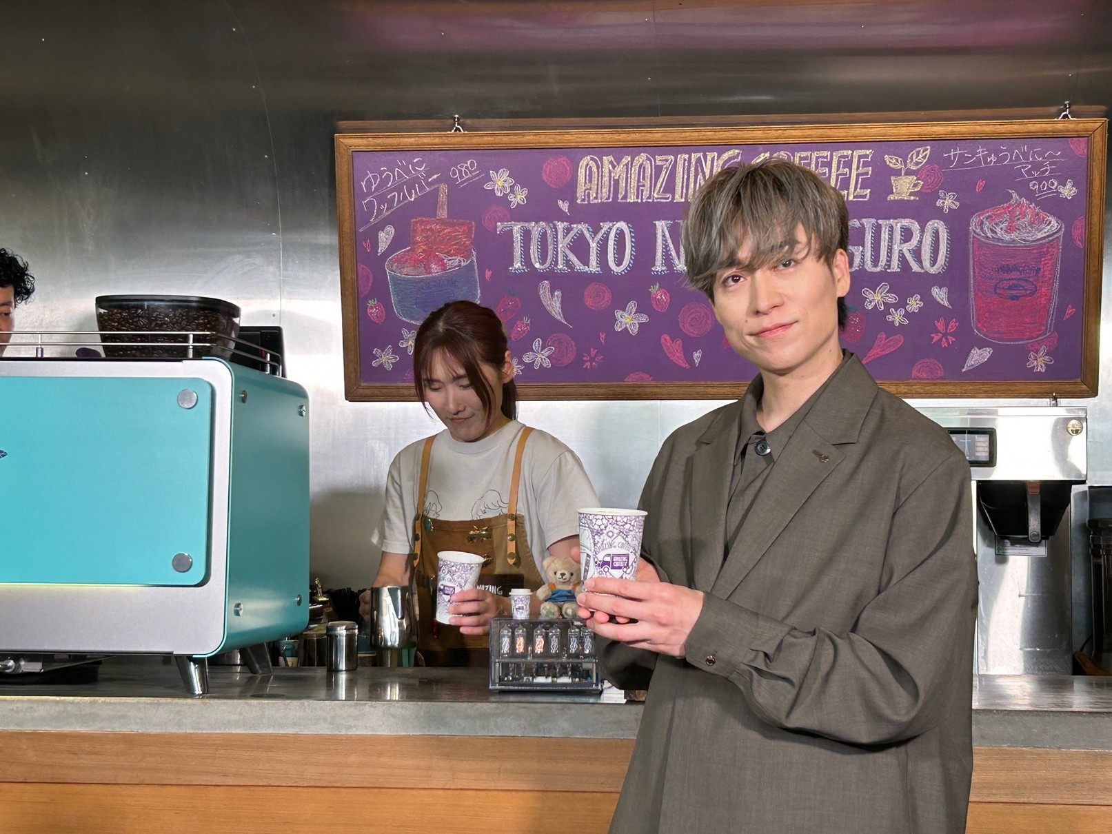 フランケコーヒーシステムズ×EXILE・TETSUYA氏プロデュース「AMAZING COFFEE」