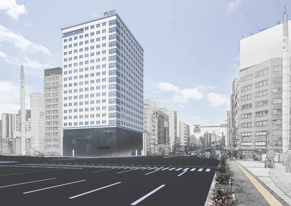 プレミアムホテルブランド「voco」の国内2軒目、2027年下半期に広島市にて全301室規模でオープン