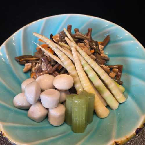 丁寧に仕上げた煮物