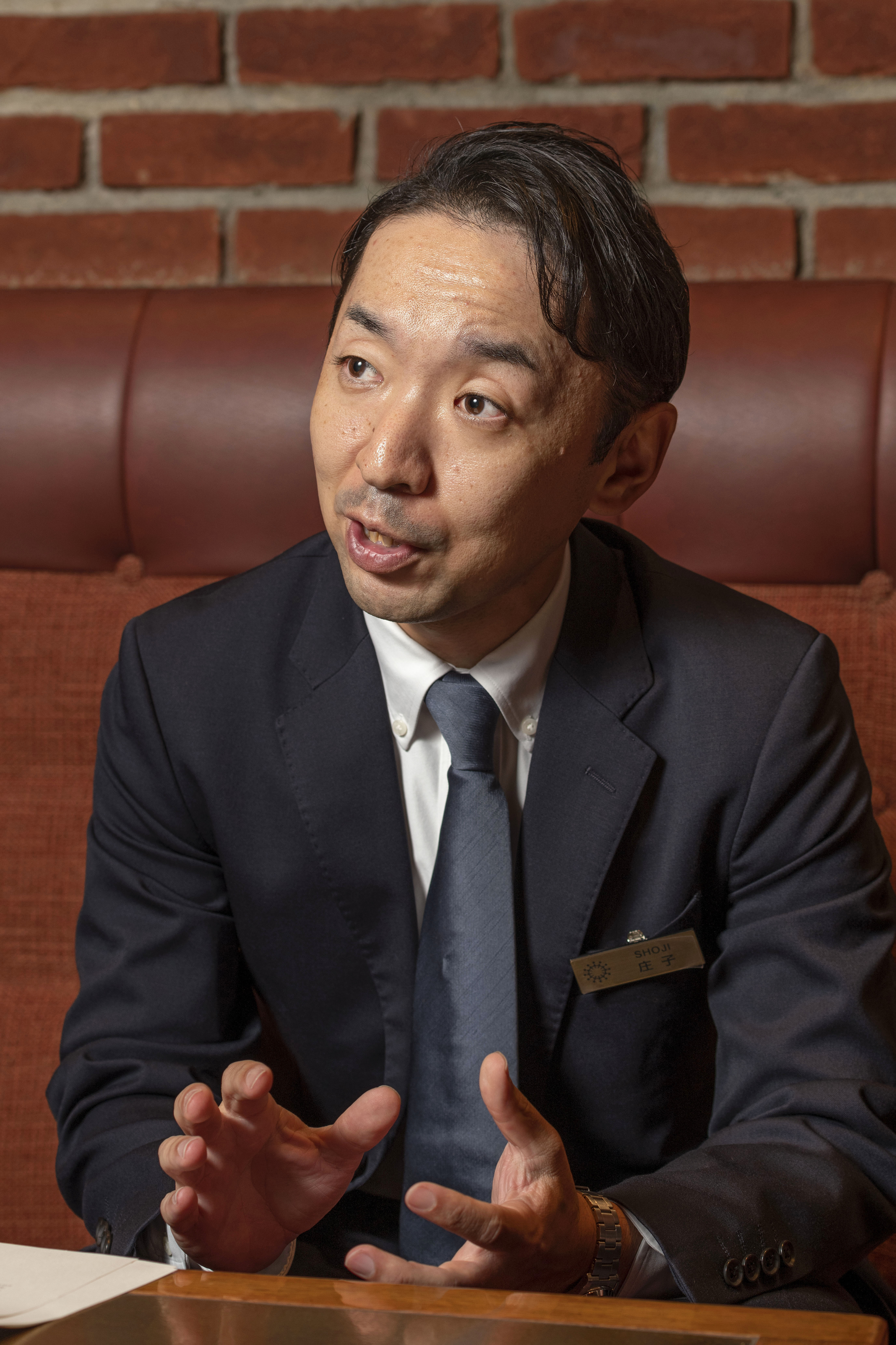 「eGift System導入後も、紙のギフト券と併用することで、ゲストの利用シーンや好みに応じて選べる環境を整えております」という庄子岳法氏